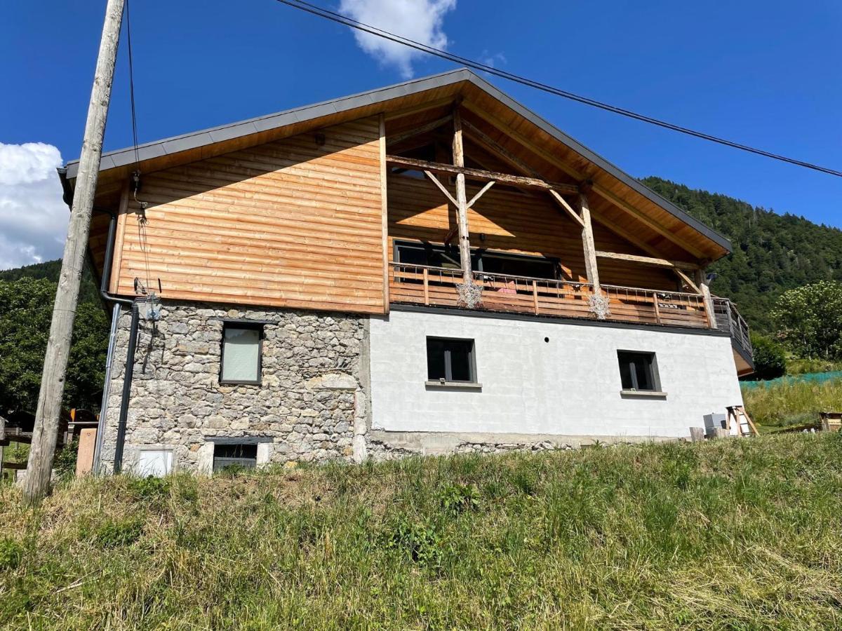 Neuf Chalet 4P Le Suet Jacuzzi Privatif Entremont Экстерьер фото