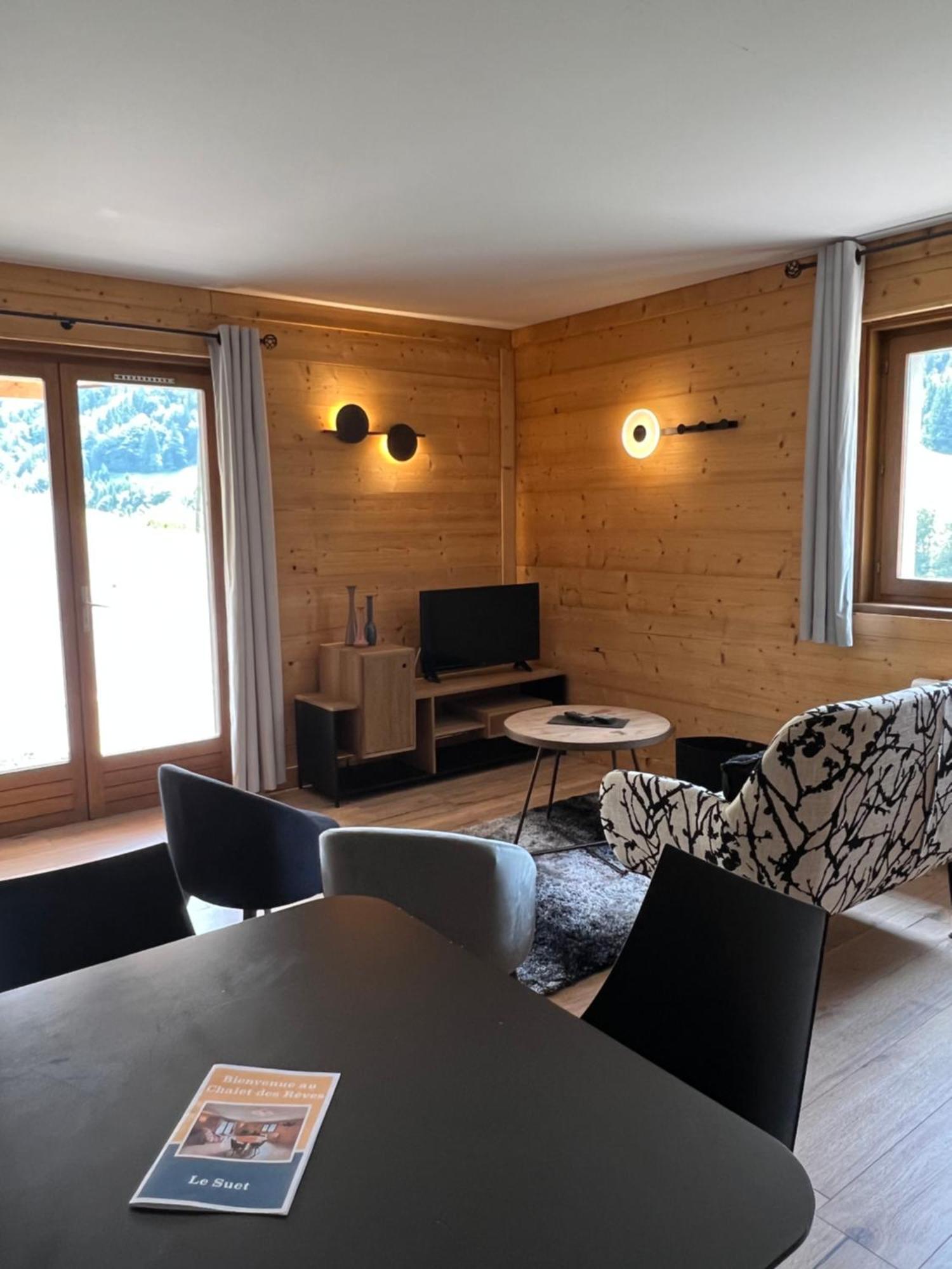 Neuf Chalet 4P Le Suet Jacuzzi Privatif Entremont Экстерьер фото