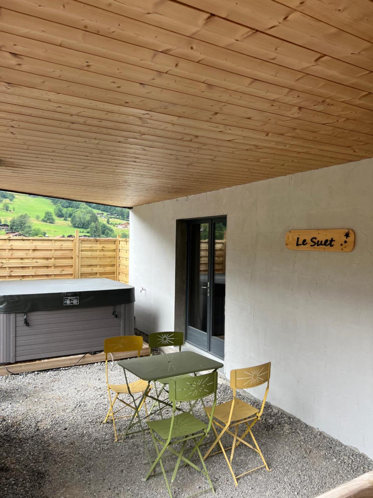Neuf Chalet 4P Le Suet Jacuzzi Privatif Entremont Экстерьер фото